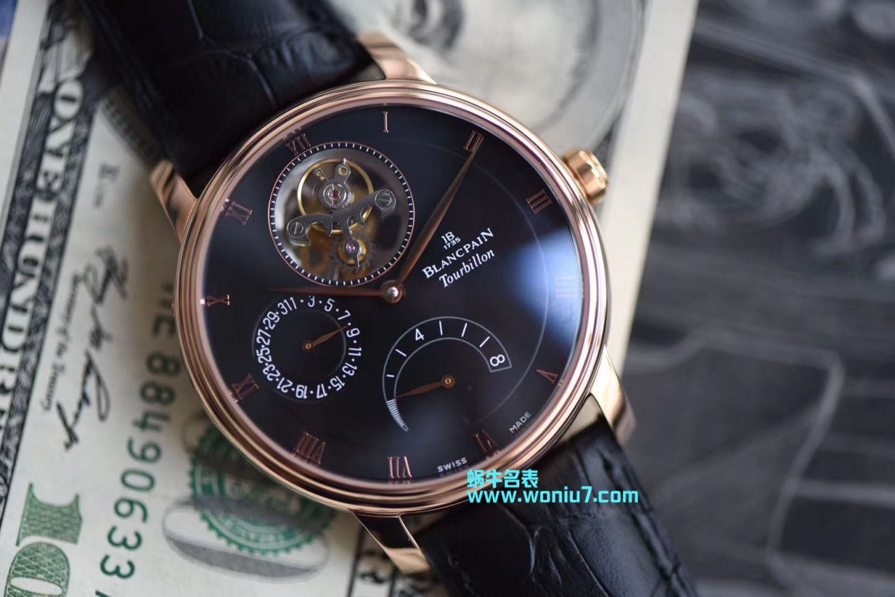 JB出品新款Blancpain 12位全自动 Tourbillon 好玩物 / BP053