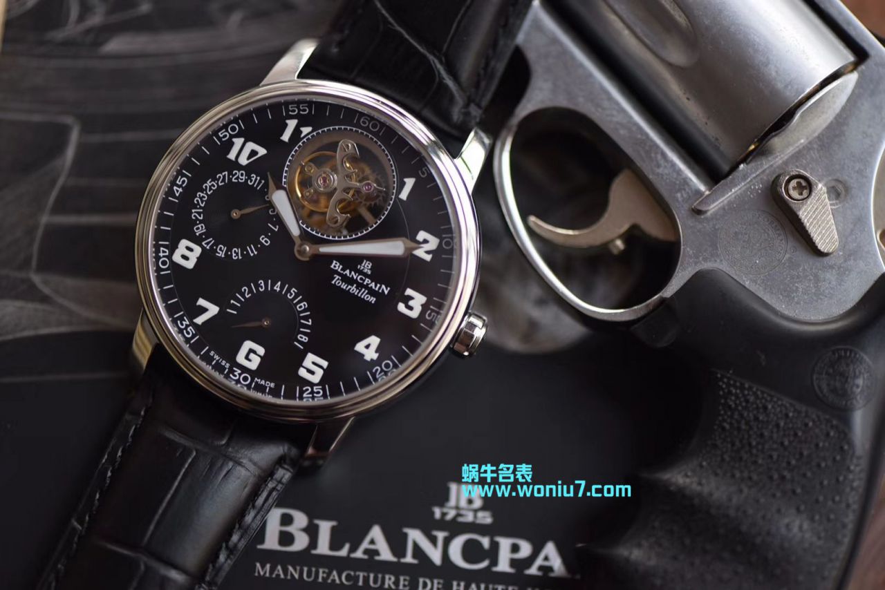 JBBlancpain 升级版经典系列复刻高仿6025-1542-55真 Tourbillon 男士手表 wrist watch  / BP039