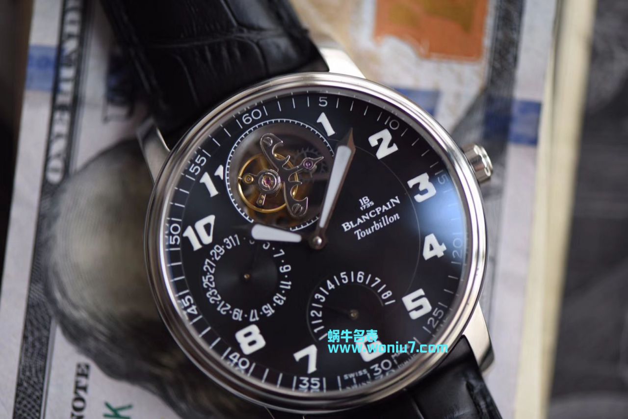 JBBlancpain 升级版经典系列复刻高仿6025-1542-55真 Tourbillon 男士手表 wrist watch  / BP039