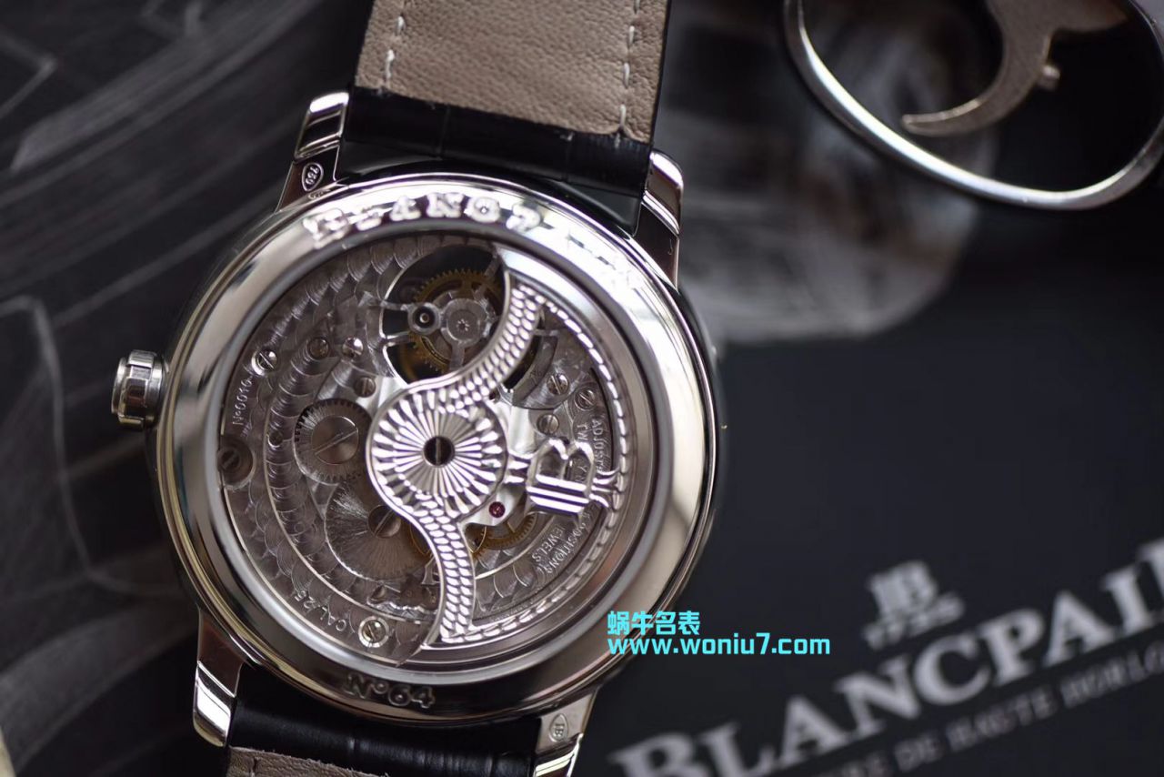 JBBlancpain 升级版经典系列复刻高仿6025-1542-55真 Tourbillon 男士手表 wrist watch  / BP039