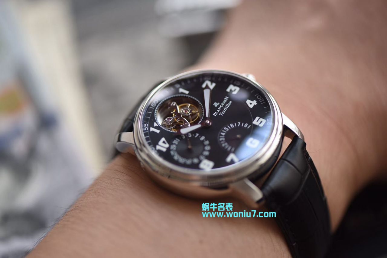 JBBlancpain 升级版经典系列复刻高仿6025-1542-55真 Tourbillon 男士手表 wrist watch  / BP039