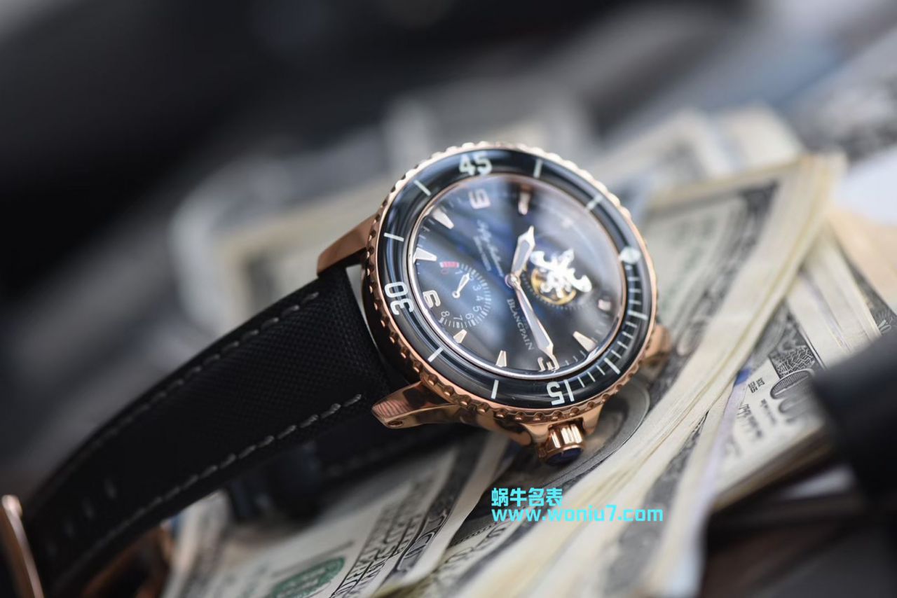 【JB一比一超A复刻高仿手表】Blancpain  Fifty Fathoms 系列5025-3630-52A Tourbillon  wrist watch  / BP055
