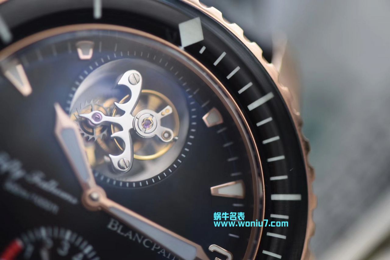 【JB一比一超A复刻高仿手表】Blancpain  Fifty Fathoms 系列5025-3630-52A Tourbillon  wrist watch  / BP055