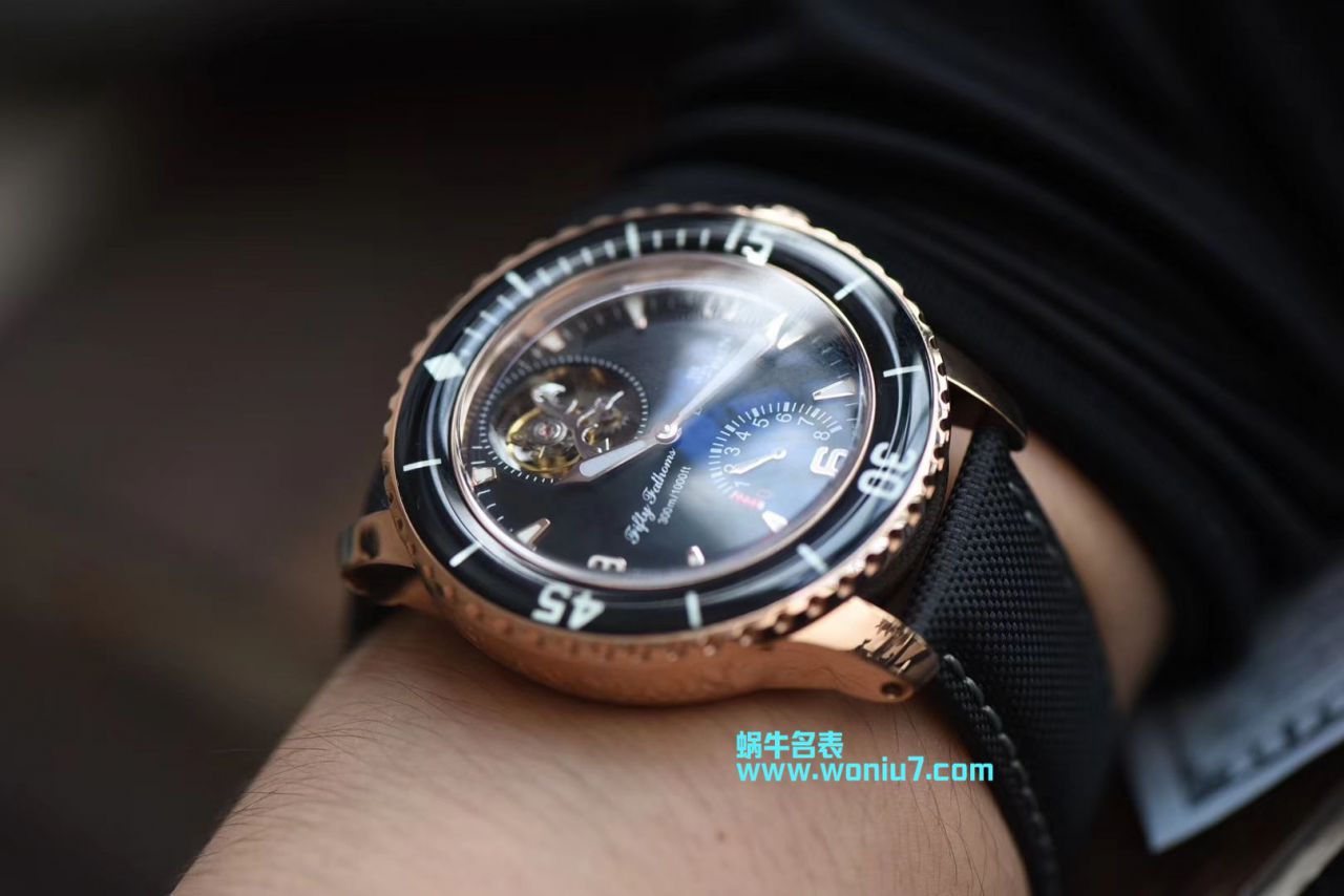 【JB一比一超A复刻高仿手表】Blancpain  Fifty Fathoms 系列5025-3630-52A Tourbillon  wrist watch  / BP055
