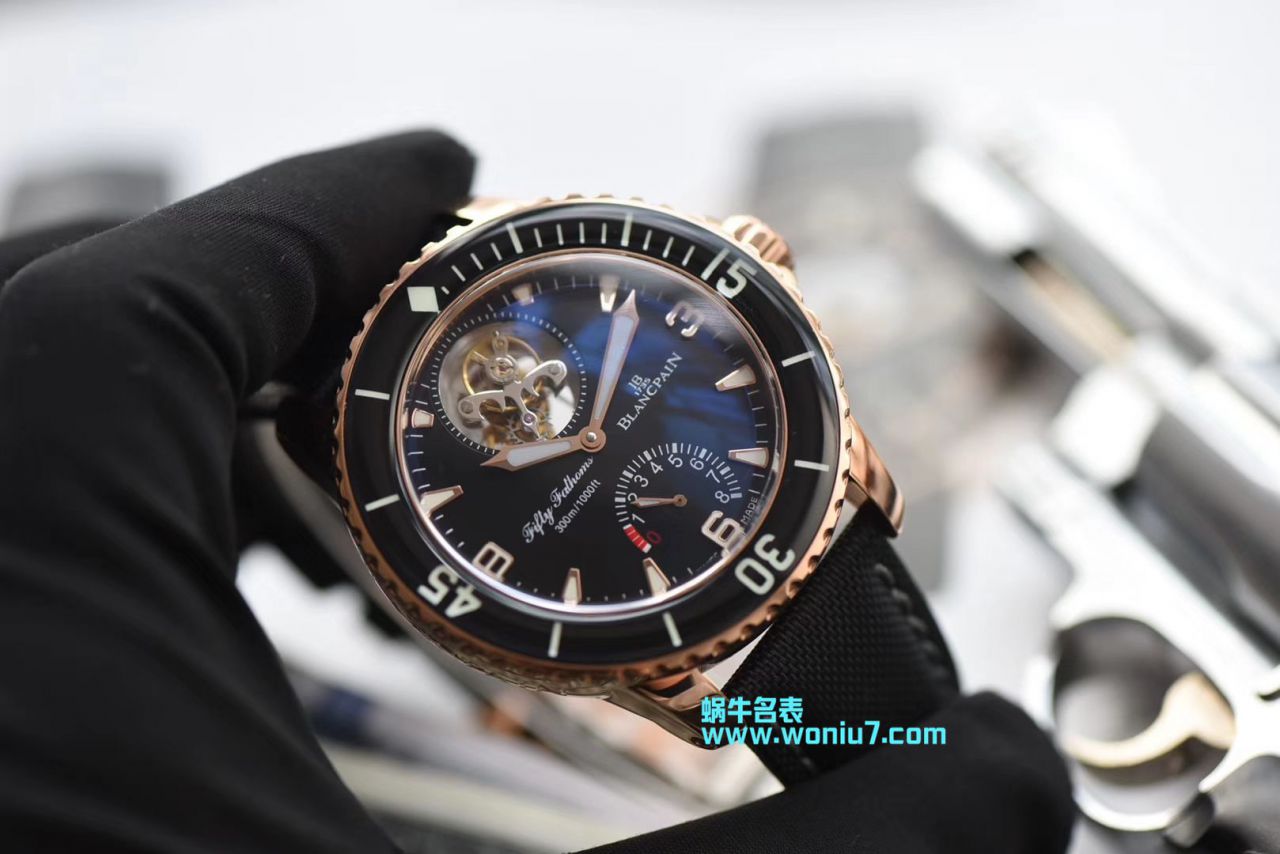 【JB一比一超A复刻高仿手表】Blancpain  Fifty Fathoms 系列5025-3630-52A Tourbillon  wrist watch  / BP055