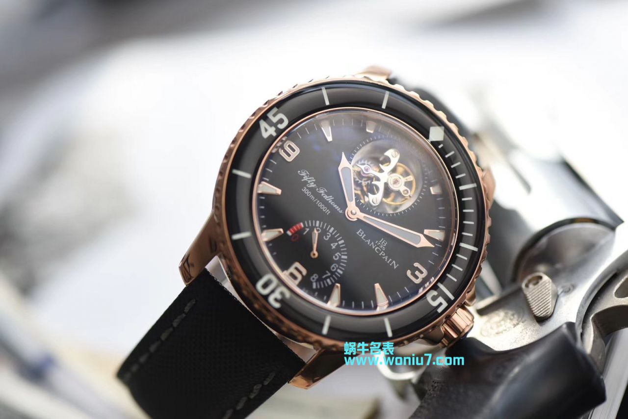 【JB一比一超A复刻高仿手表】Blancpain  Fifty Fathoms 系列5025-3630-52A Tourbillon  wrist watch  / BP055