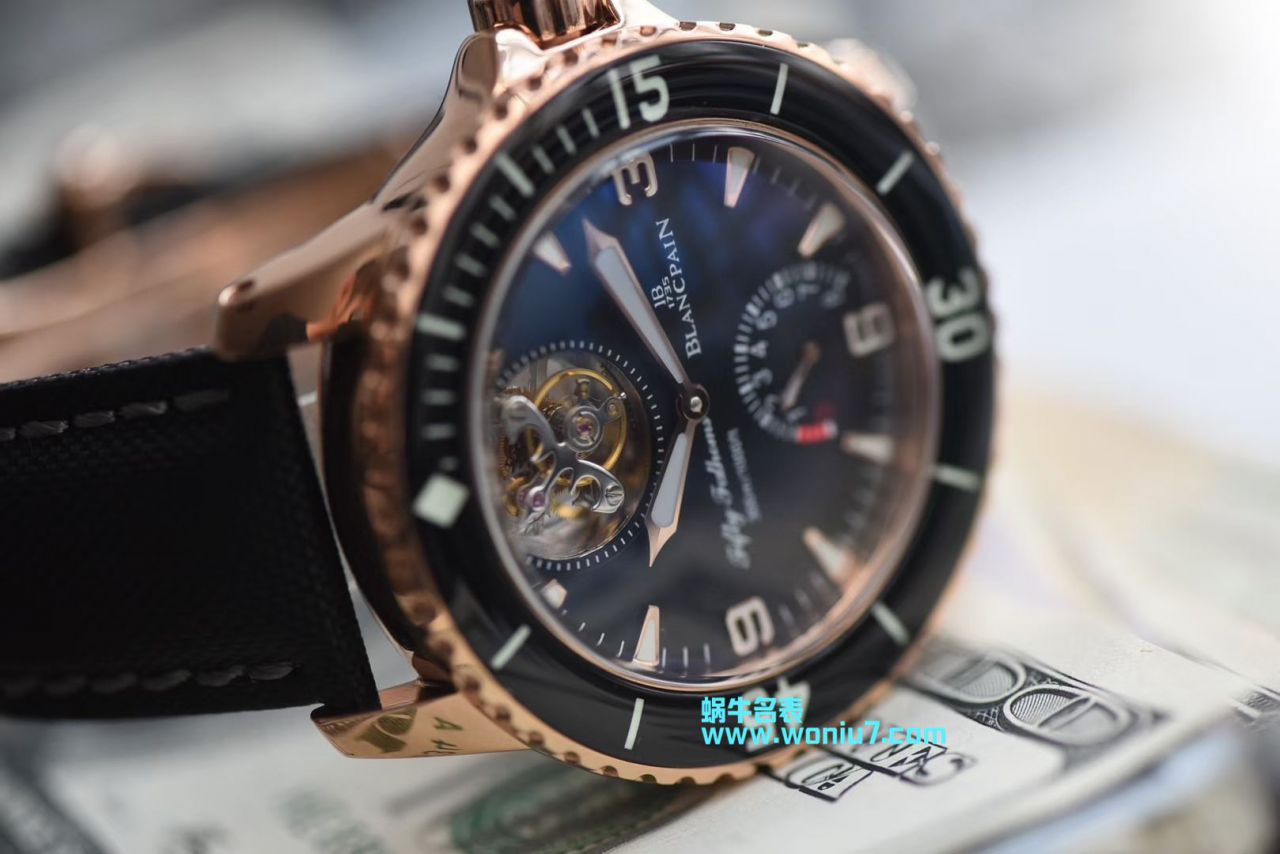 【JB一比一超A复刻高仿手表】Blancpain  Fifty Fathoms 系列5025-3630-52A Tourbillon  wrist watch  / BP055