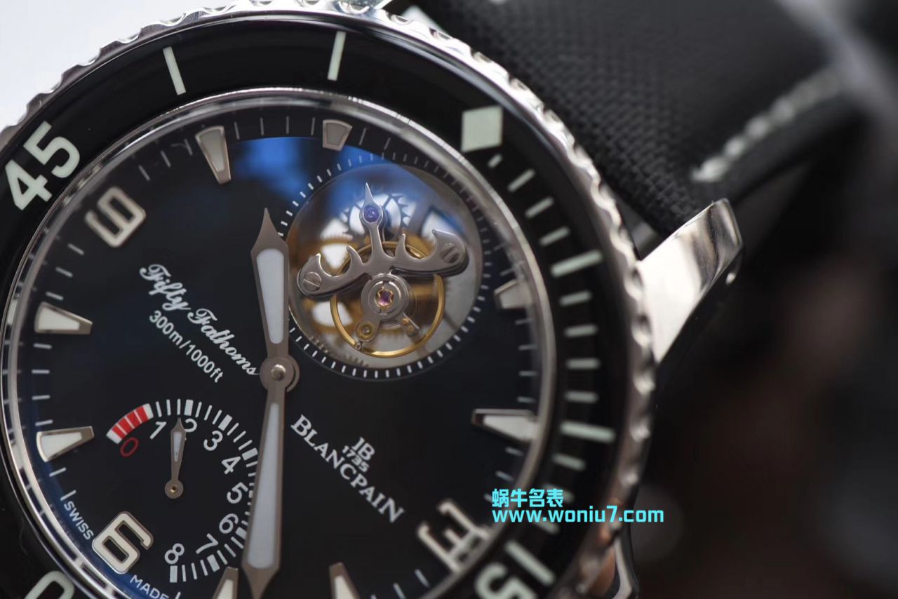 【JB Factory 一比一超A高仿手表】Blancpain  Fifty Fathoms 系列5025-1530-52  Tourbillon 系列 wrist watch  / BP027