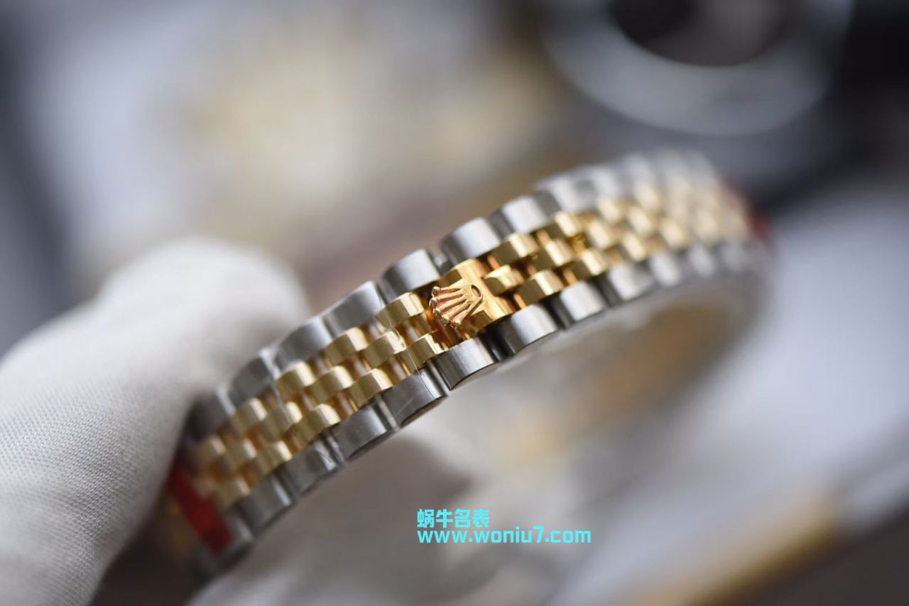 【包金款】 Rolex 女装  Datejust 复刻高仿179173（条钉）279173（钻钉）香槟色 wrist watch  / R250