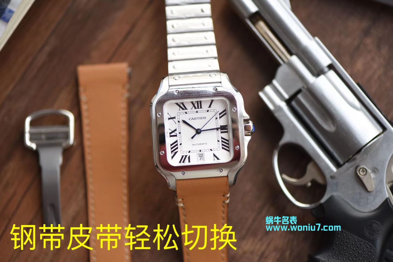 【KOR一比一超A高仿手表】 Cartier  桑托斯 Santos 系列WSSA0009 wrist watch  / K162