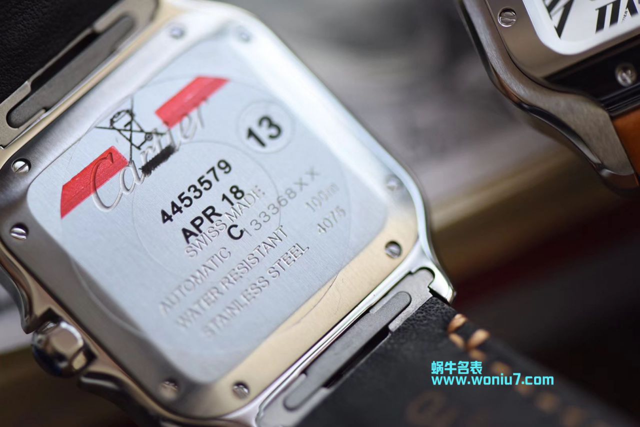 【V6 Factory 一比一超A top 高仿手表】 Cartier   Santos 系列WSSA0009男女情侣 wrist watch  / K165
