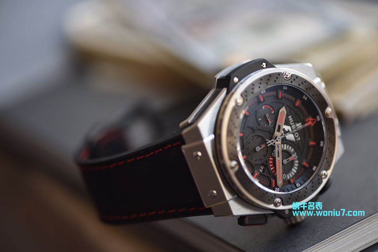【V6 Factory 一比一超A top 复刻手表】  Hublot  F1 King Power 计时码表 限量版 wrist watch  / YB060