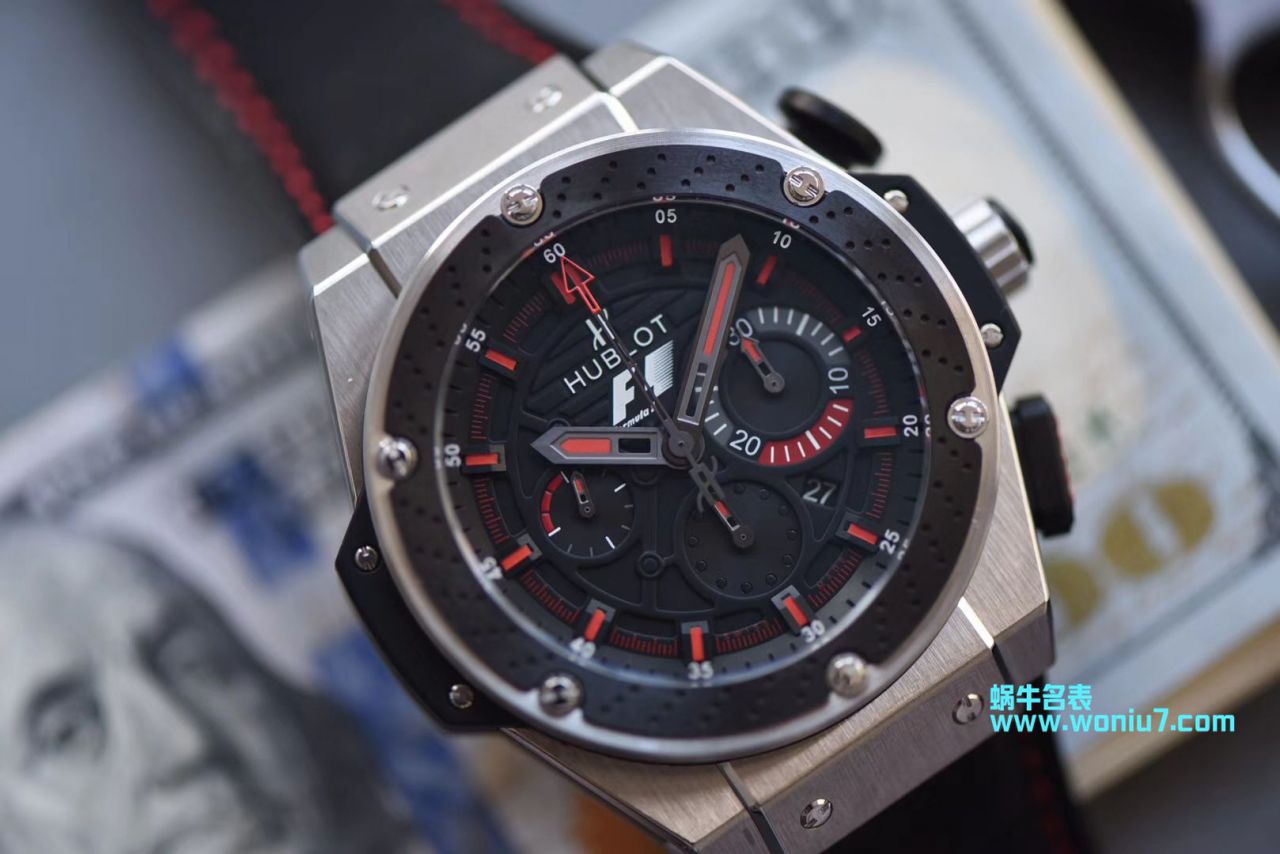 【V6 Factory 一比一超A top 复刻手表】  Hublot  F1 King Power 计时码表 限量版 wrist watch  / YB060