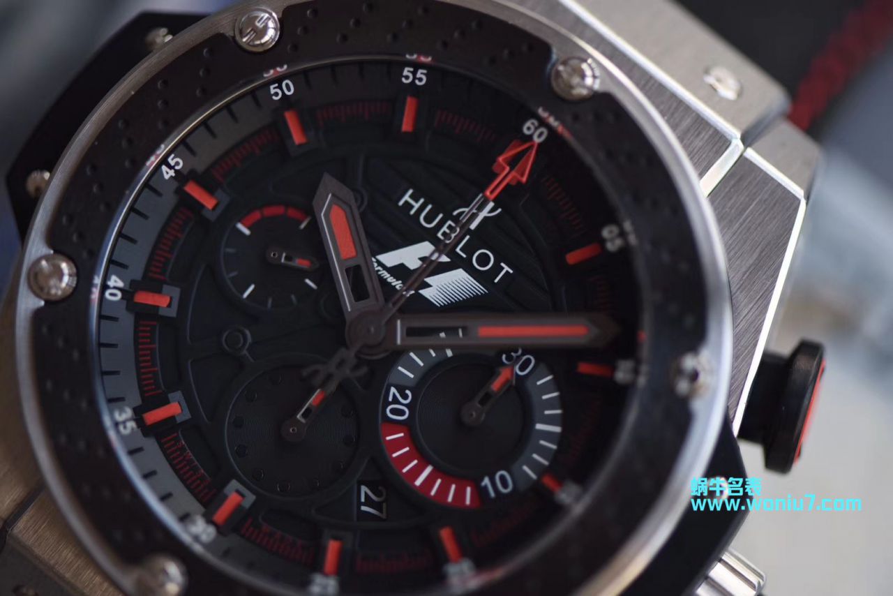 【V6 Factory 一比一超A top 复刻手表】  Hublot  F1 King Power 计时码表 限量版 wrist watch  / YB060