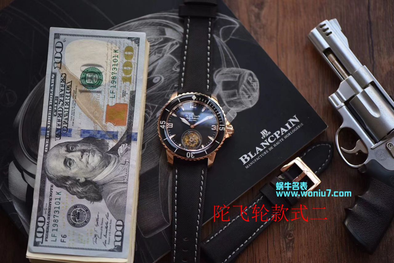 【JB一比一超A复刻高仿手表】Blancpain  Fifty Fathoms 系列5025-3630-52A Tourbillon  wrist watch  / BP055