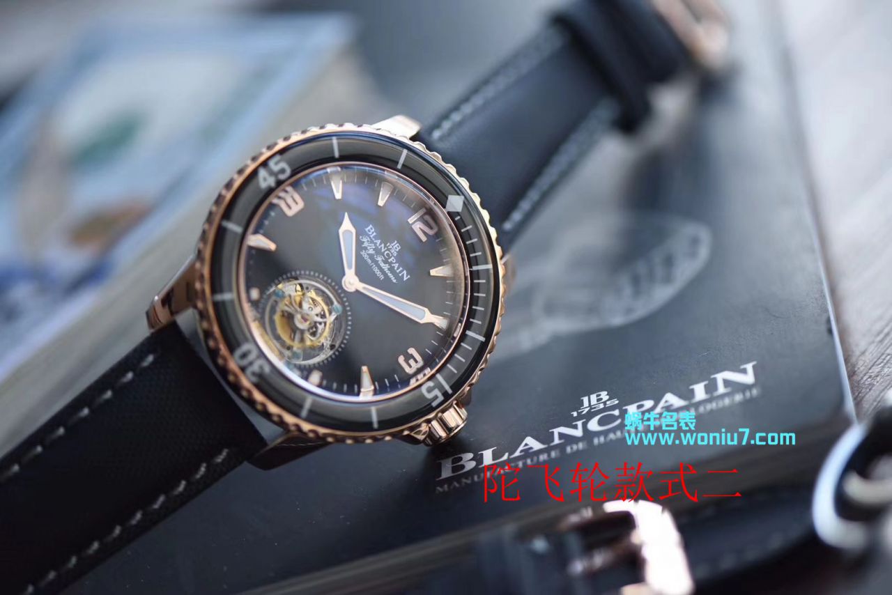 【JB一比一超A复刻高仿手表】Blancpain  Fifty Fathoms 系列5025-3630-52A Tourbillon  wrist watch  / BP055