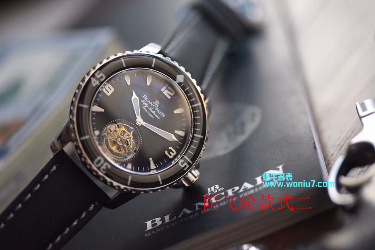 【JB一比一超A复刻高仿手表】Blancpain  Fifty Fathoms 系列5025-3630-52A Tourbillon  wrist watch  / BP055