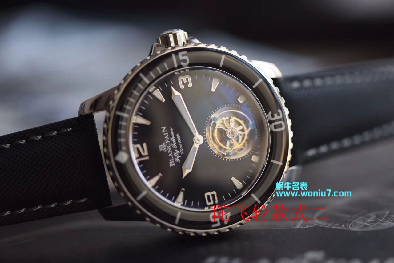 【JB一比一超A复刻高仿手表】Blancpain  Fifty Fathoms 系列5025-3630-52A Tourbillon  wrist watch  / BP055