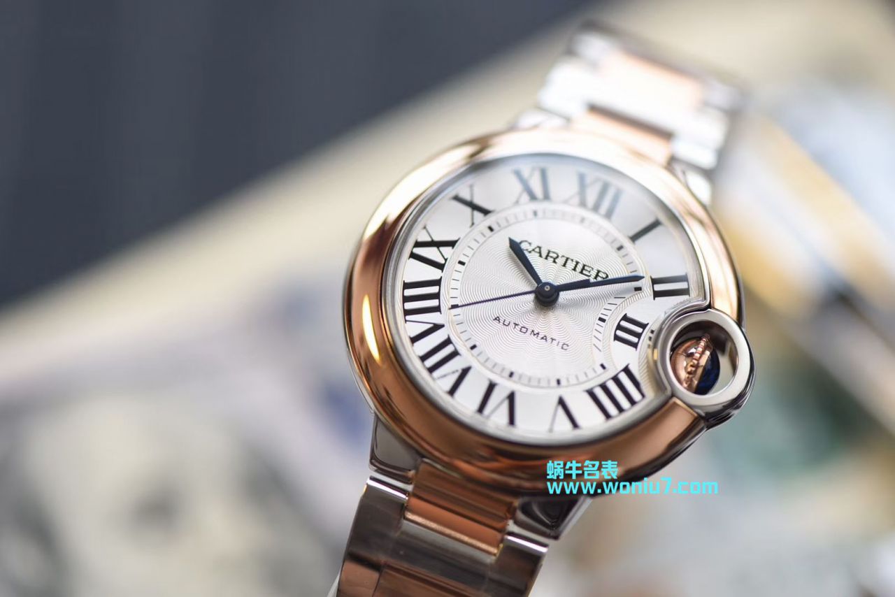 【V6一比一超A top 复刻高仿手表】 Cartier  蓝气球系列W2BB0023女士33毫米 wrist watch  / K167