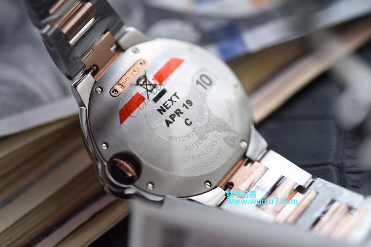 【V6一比一超A top 复刻高仿手表】 Cartier  蓝气球系列W2BB0023女士33毫米 wrist watch  / K167