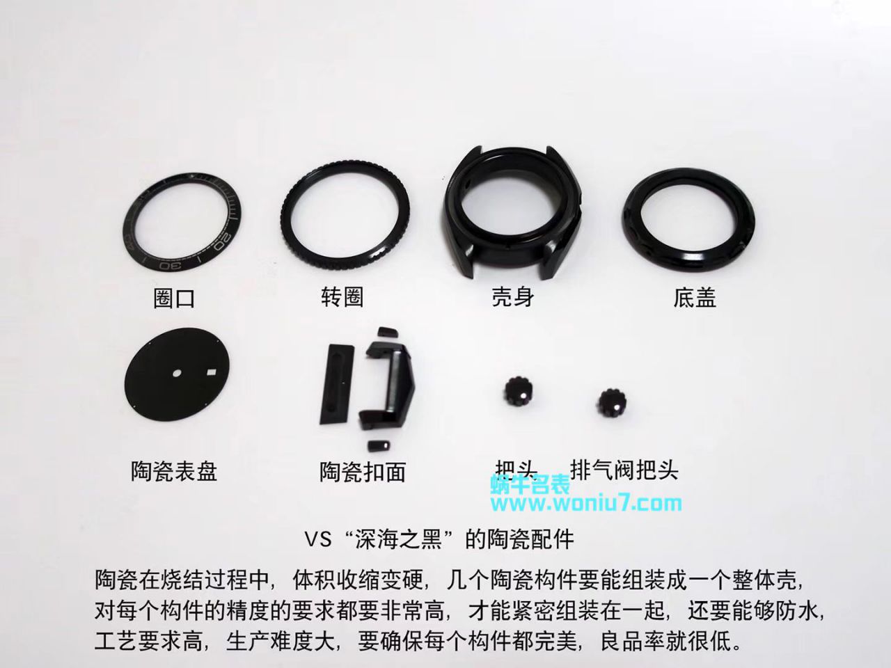 VSOMEGA全黑 Composite 海洋宇宙600米 “深海之黑”一比一超A高仿手表215.92.46.22.01.001 wrist watch  / M370