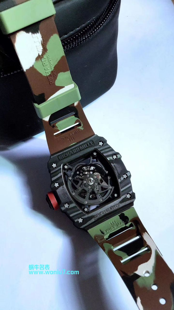 KV新品 RM35-02系列 top 版（纳达尔限量版） carbon fiber 系列最强复刻版本 / RM 035-02