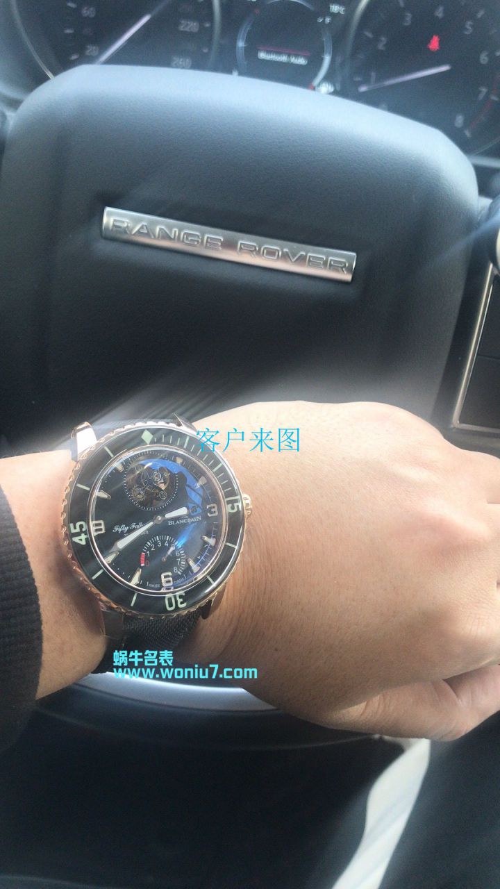 【JB一比一超A复刻高仿手表】Blancpain  Fifty Fathoms 系列5025-3630-52A Tourbillon  wrist watch  / BP055