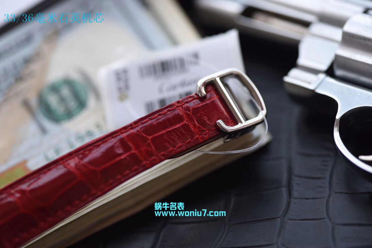 【V6一比一超A高仿手表】 Cartier  蓝气球系列WSBB0022女士33毫米机械中国红特别版 wrist watch  / K147