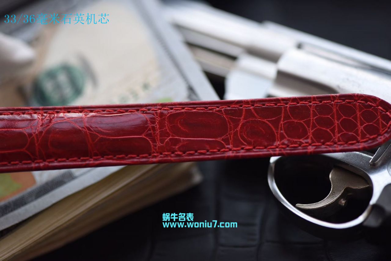 【V6一比一超A高仿手表】 Cartier  蓝气球系列WSBB0022女士33毫米机械中国红特别版 wrist watch  / K147