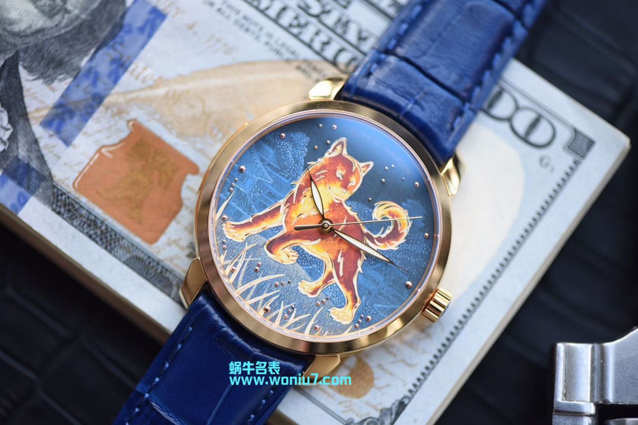 【FK一比一超A复刻高仿手表】 Ulysse Nardin 表经典系列8152-111-2/DOG wrist watch  / YD013