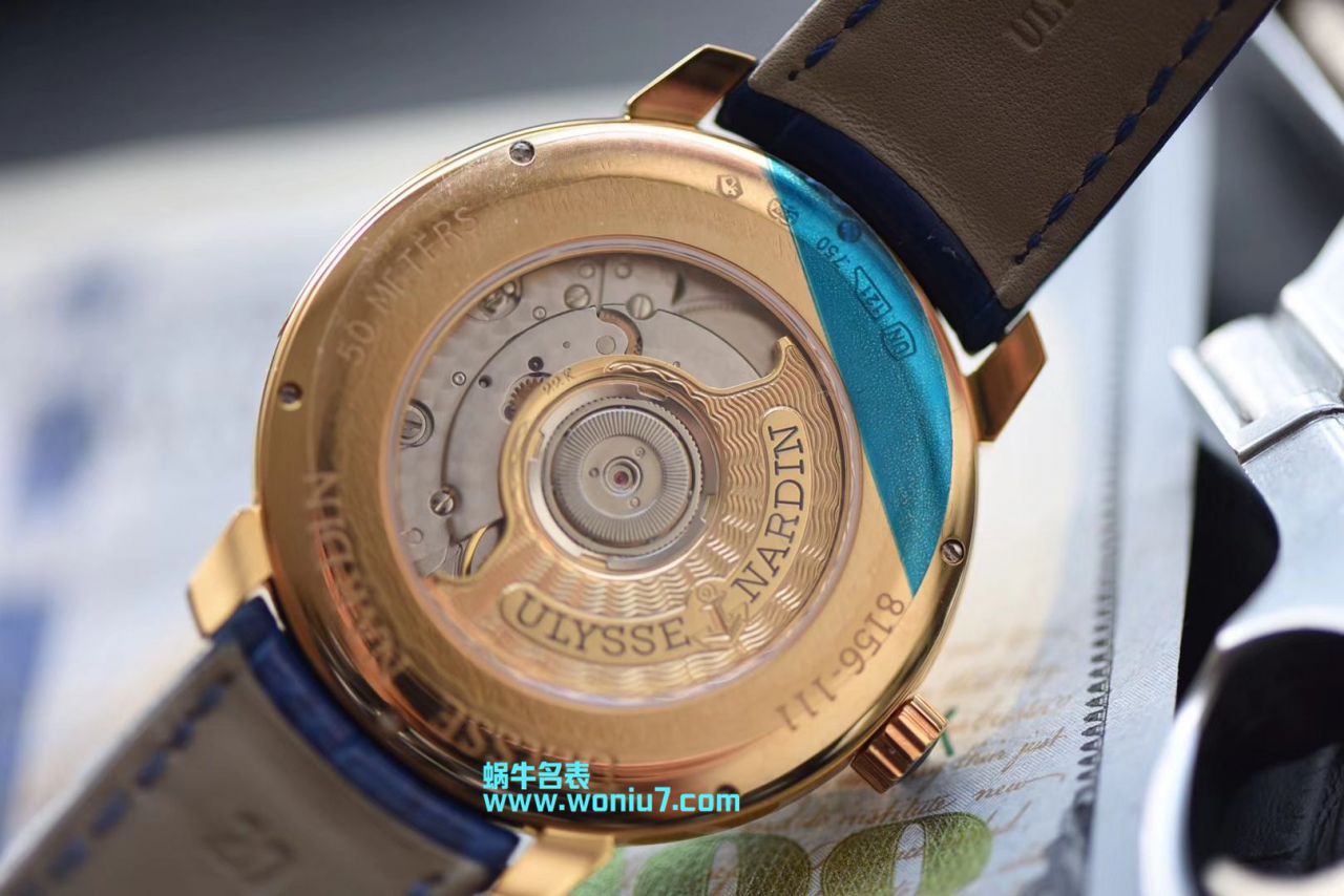 【FK一比一超A复刻高仿手表】 Ulysse Nardin 表经典系列8152-111-2/DOG wrist watch  / YD013