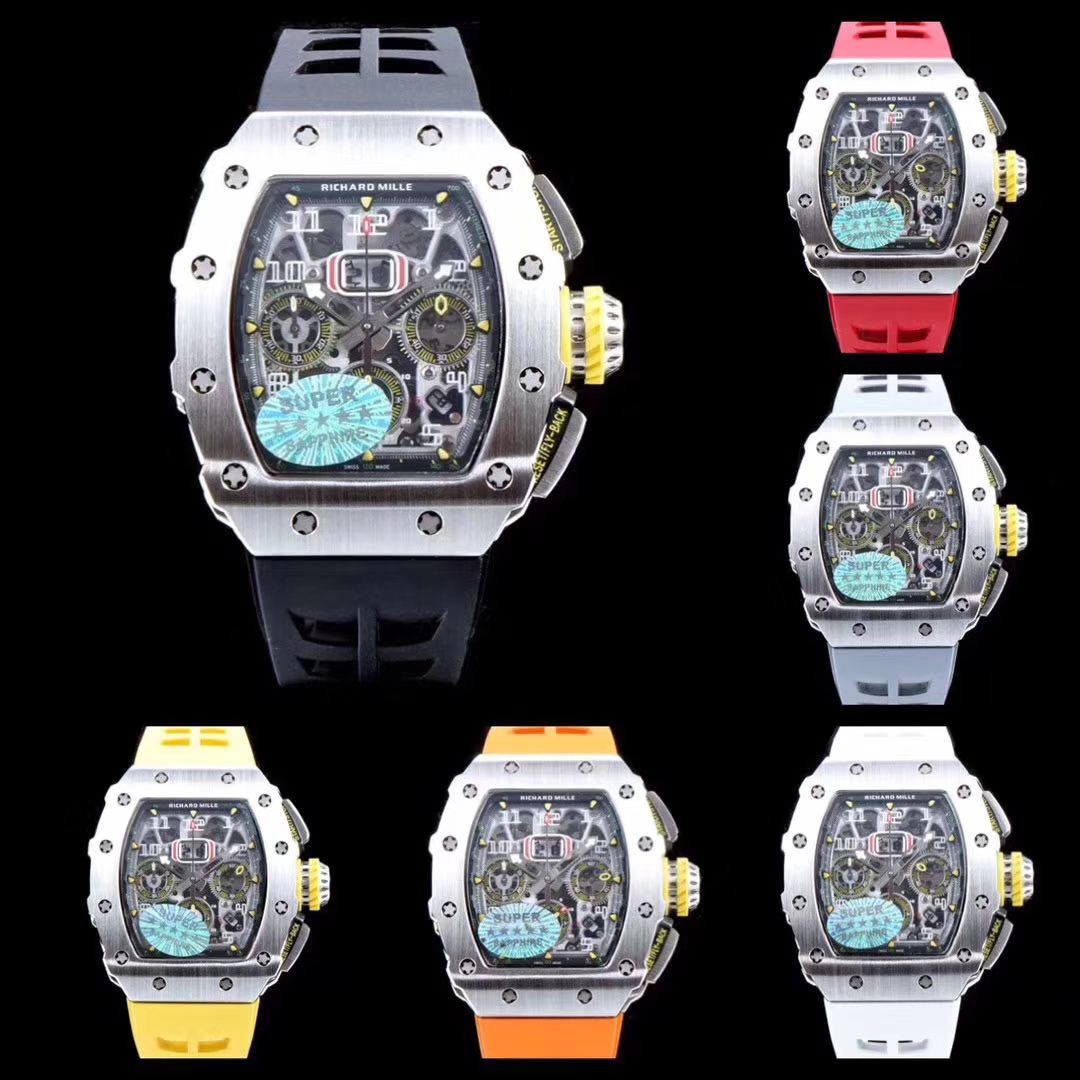 【独家 Video analysis KV一比一超A高仿手表】 Richard Miller RICHARD MILLE男士系列RM 11-03RG wrist watch  / RM 011D