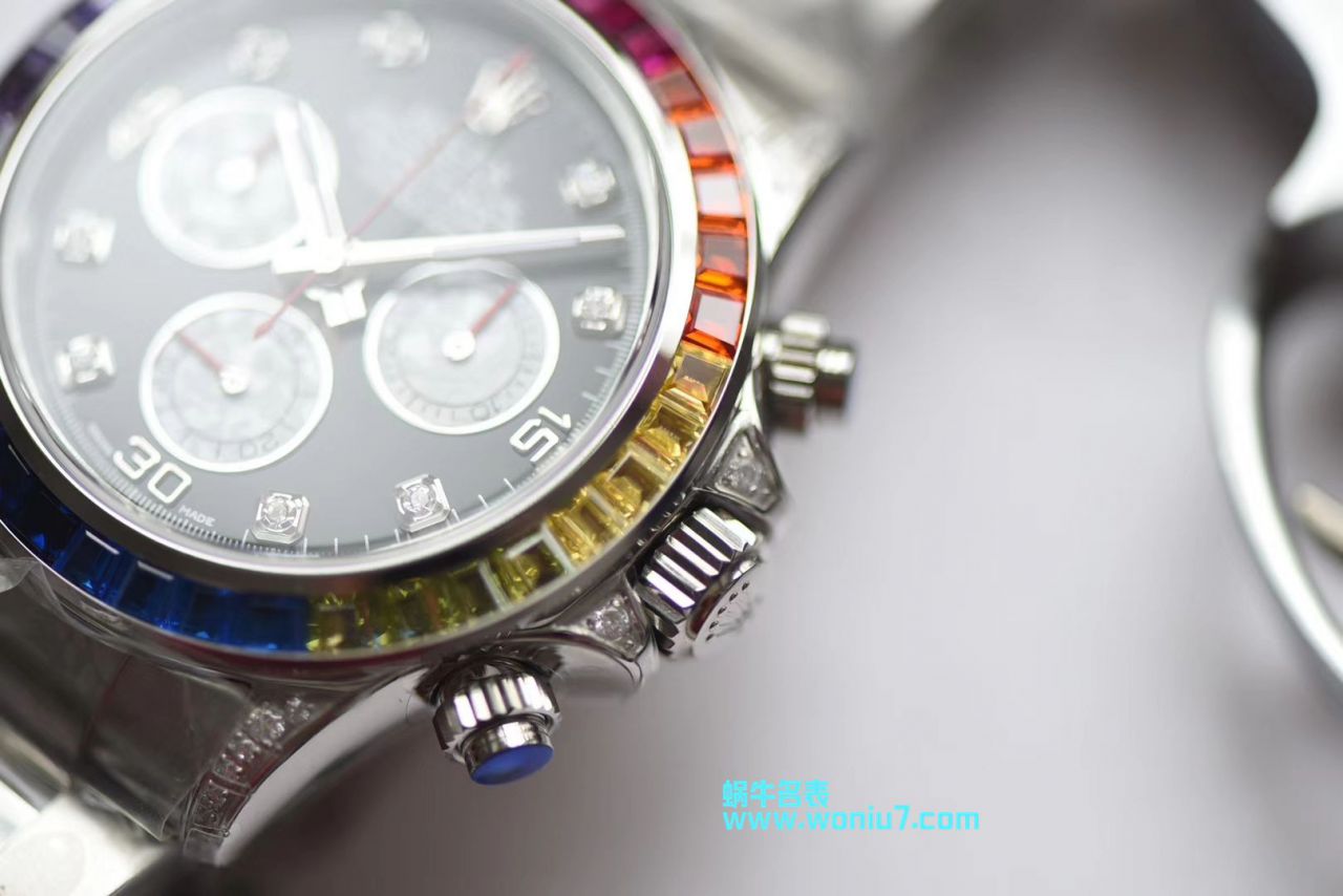 【台湾 Factory 一比一超A高仿手表】 Rolex  Cosmograph Daytona 彩虹 Ditongna 系列116599 RBOW机械 wrist watch  / R033