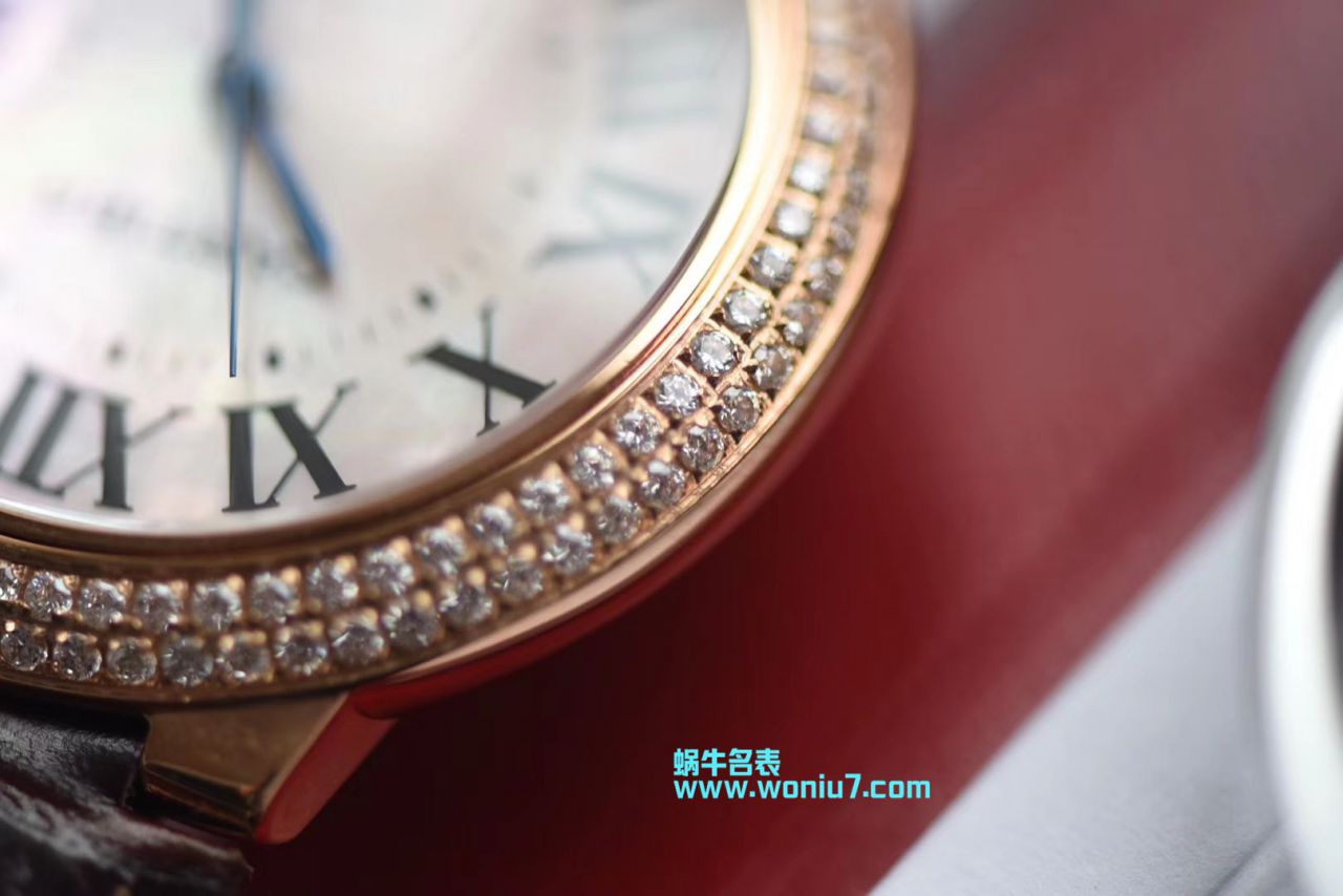 V6出品  Cartier  奢华蓝气球36 毫米女装机械 wrist watch  / K172