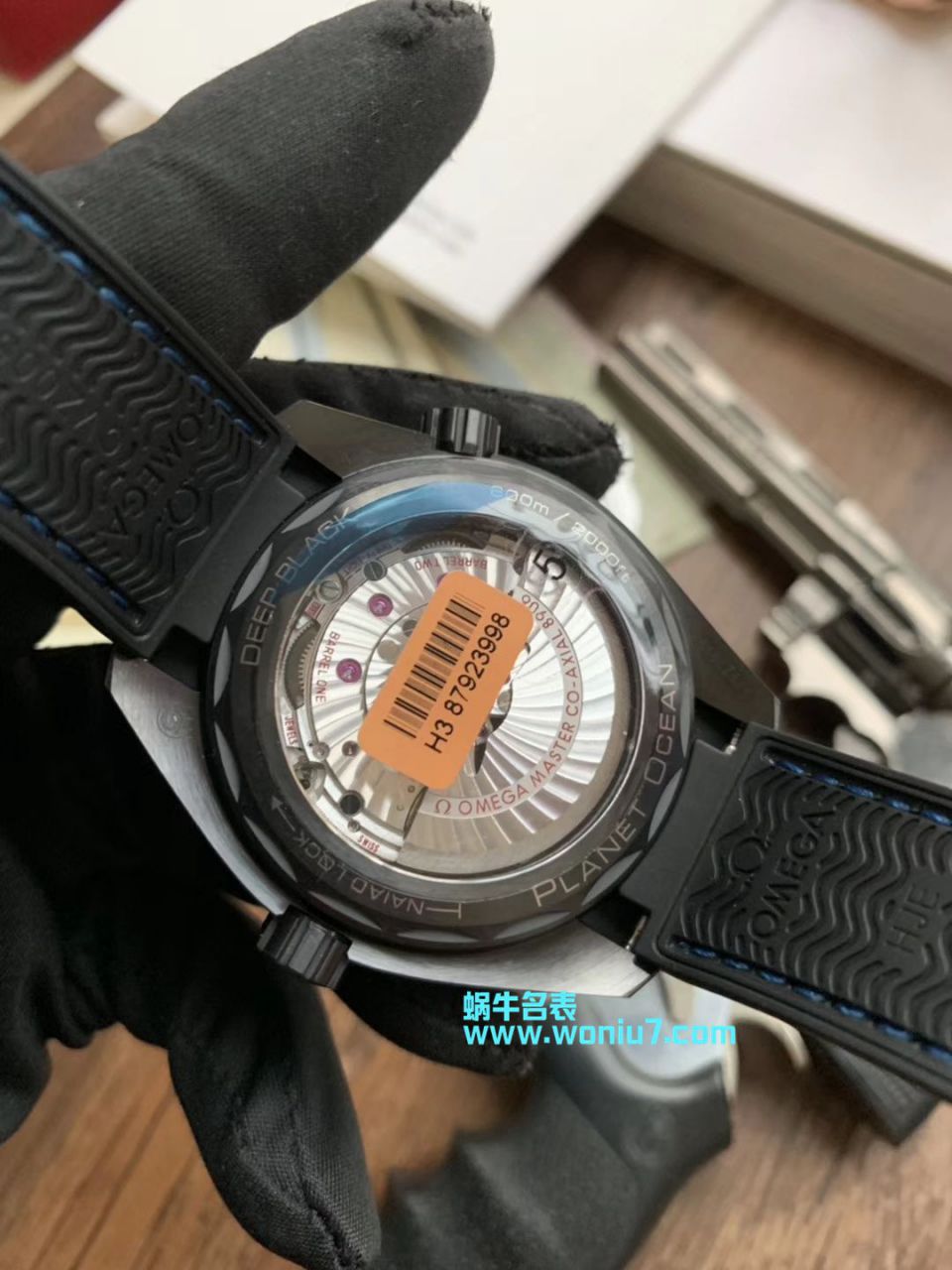 VSOMEGA全黑 Composite 海洋宇宙600米 “深海之黑”一比一超A高仿手表215.92.46.22.01.001 wrist watch  / M370