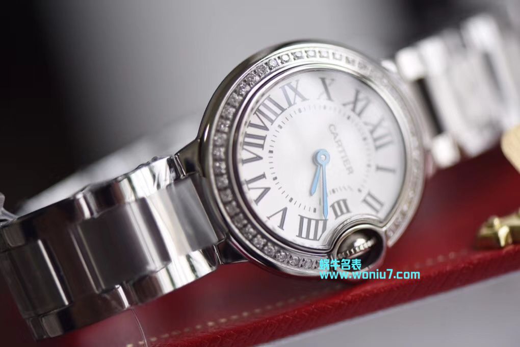【渠道原单】 Cartier  蓝气球系列WE9003Z3 wrist watch 28毫米女士真钻石英 / K173