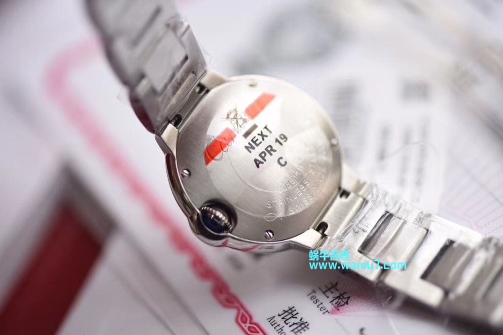 【渠道原单】 Cartier  蓝气球系列WE9003Z3 wrist watch 28毫米女士真钻石英 / K173