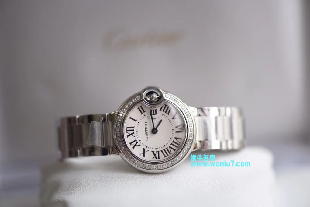 【渠道原单】 Cartier  蓝气球系列WE9003Z3 wrist watch 28毫米女士真钻石英 / K173