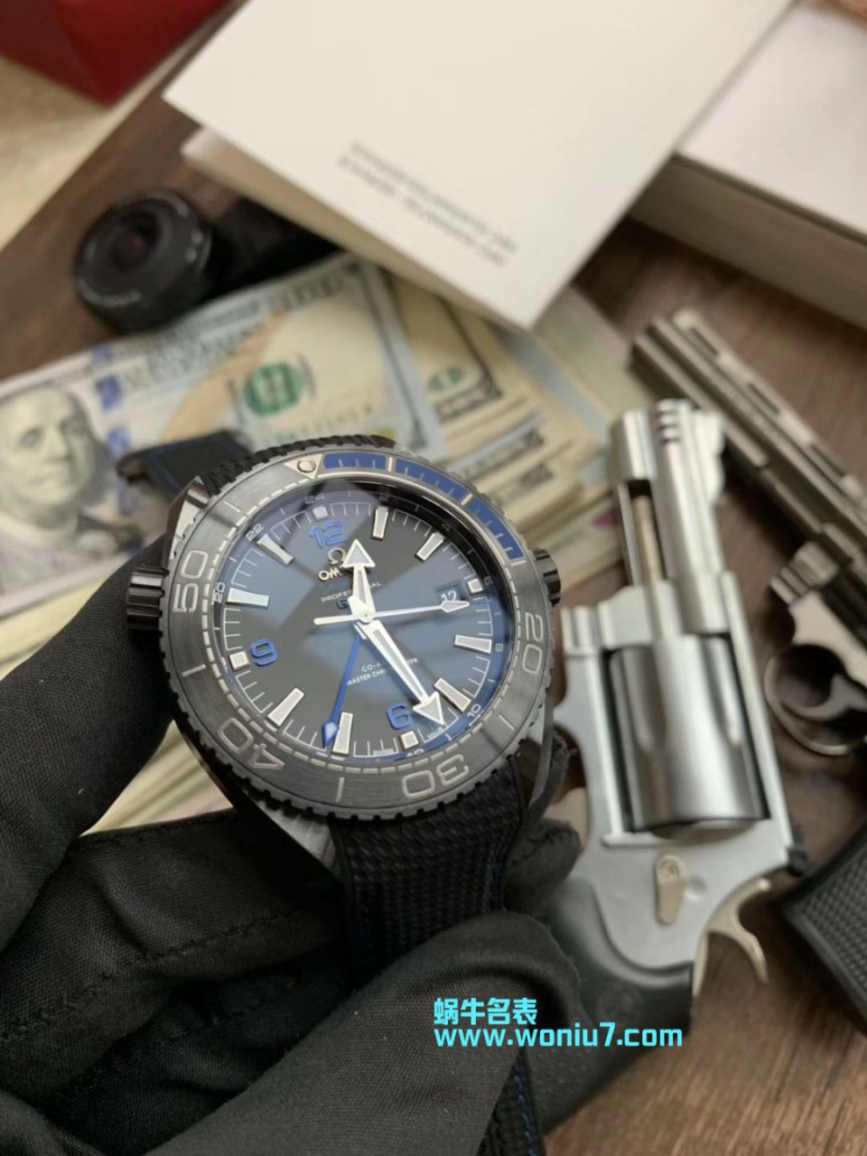 【VS一比一超A复刻高仿手表】OMEGA Seamaster 系列深海之黑215.92.46.22.01.003、215.92.46.22.01.002 wrist watch  / M371