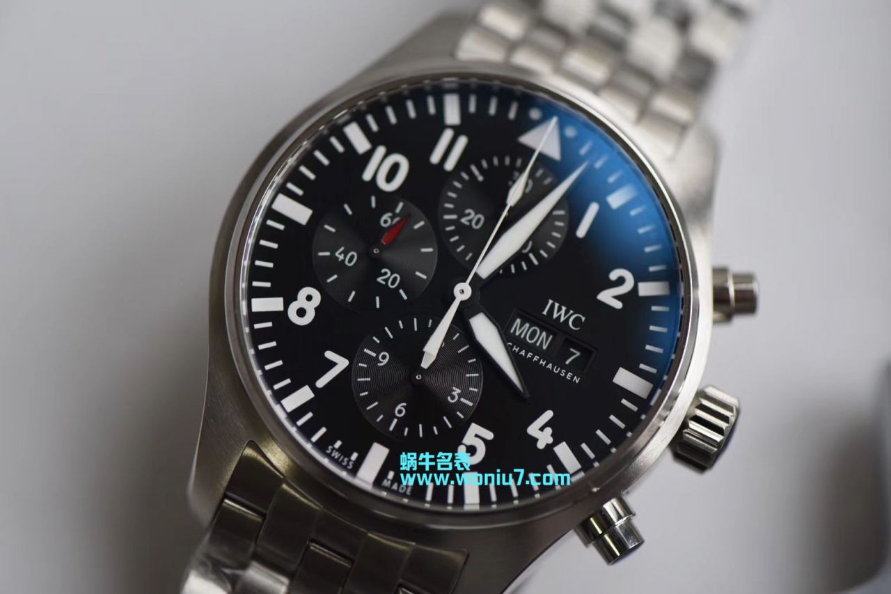 【ZF Factory 一比一精仿手表】 IWC 飞行员CHRONOGRAPH计时 wrist watch  系列IW377710 wrist watch  / WG220