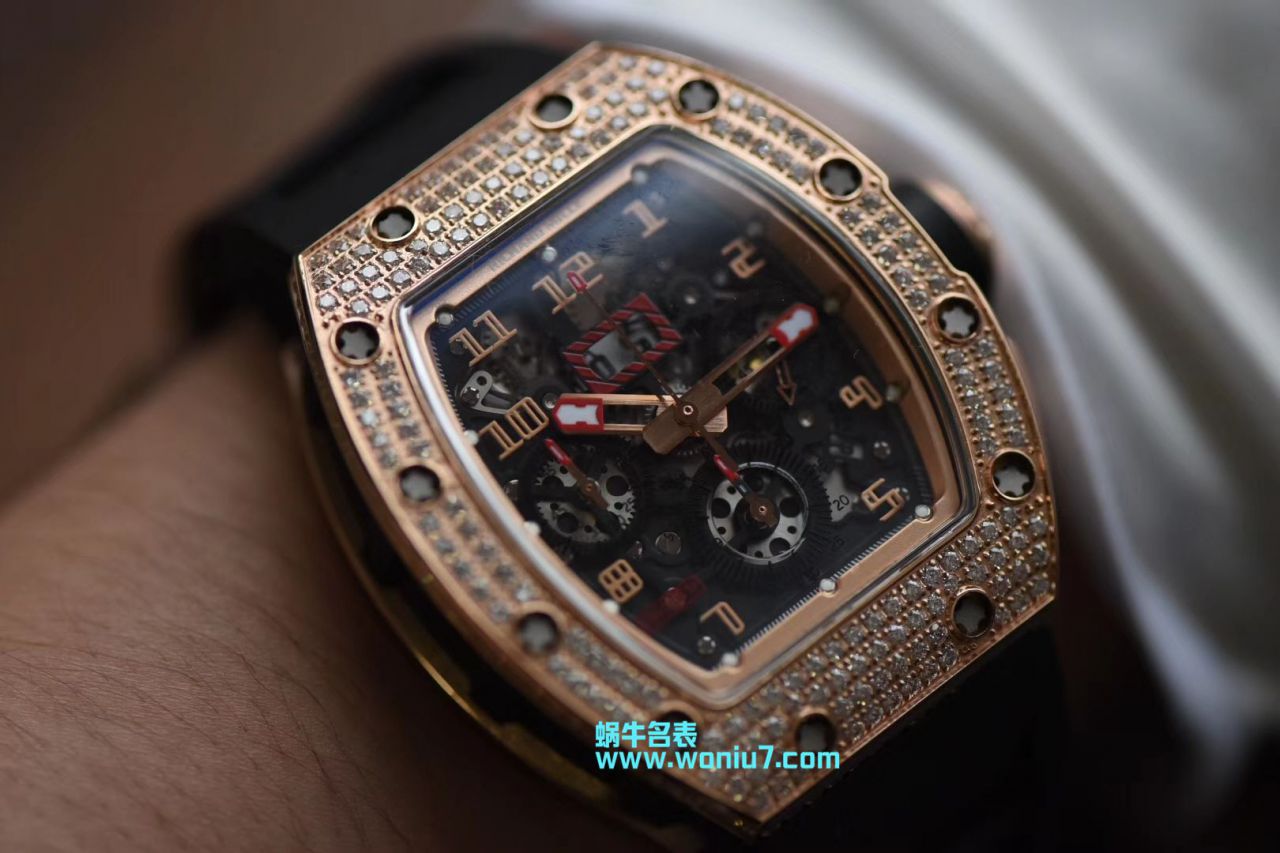 【KV一比一 top 精仿手表】RICHARD MILLE Richard Miller男士系列RM011菲利普_马萨特别版 / KVRM011DFC