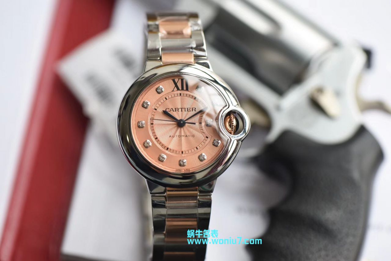 【V6一比一超A高精仿手表】 Cartier  蓝气球系列W3BB0002 wrist watch 33毫米女装 / K176