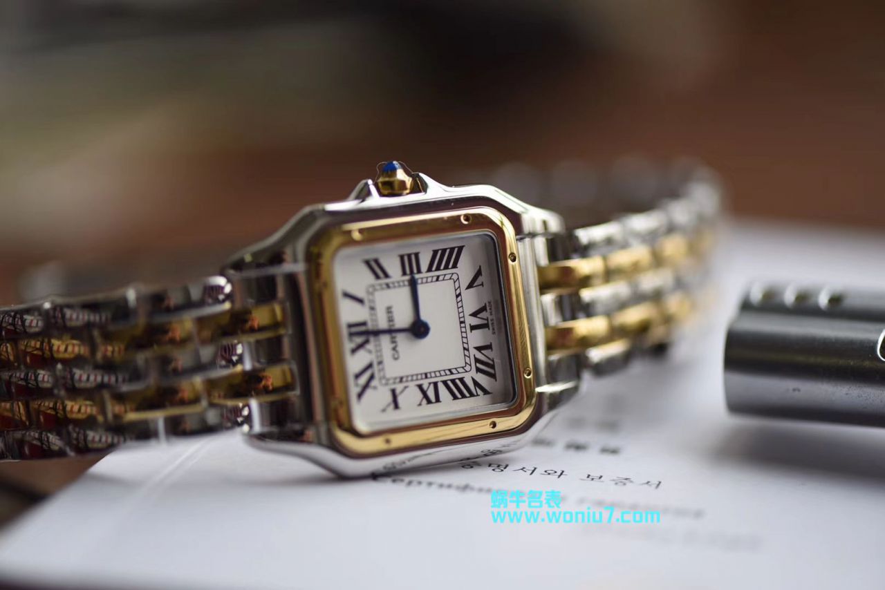 【KOR一比一超A高仿手表】 Cartier  猎豹PANTHÈRE DE  Cartier 系列W2PN0007女士 wrist watch  / K177