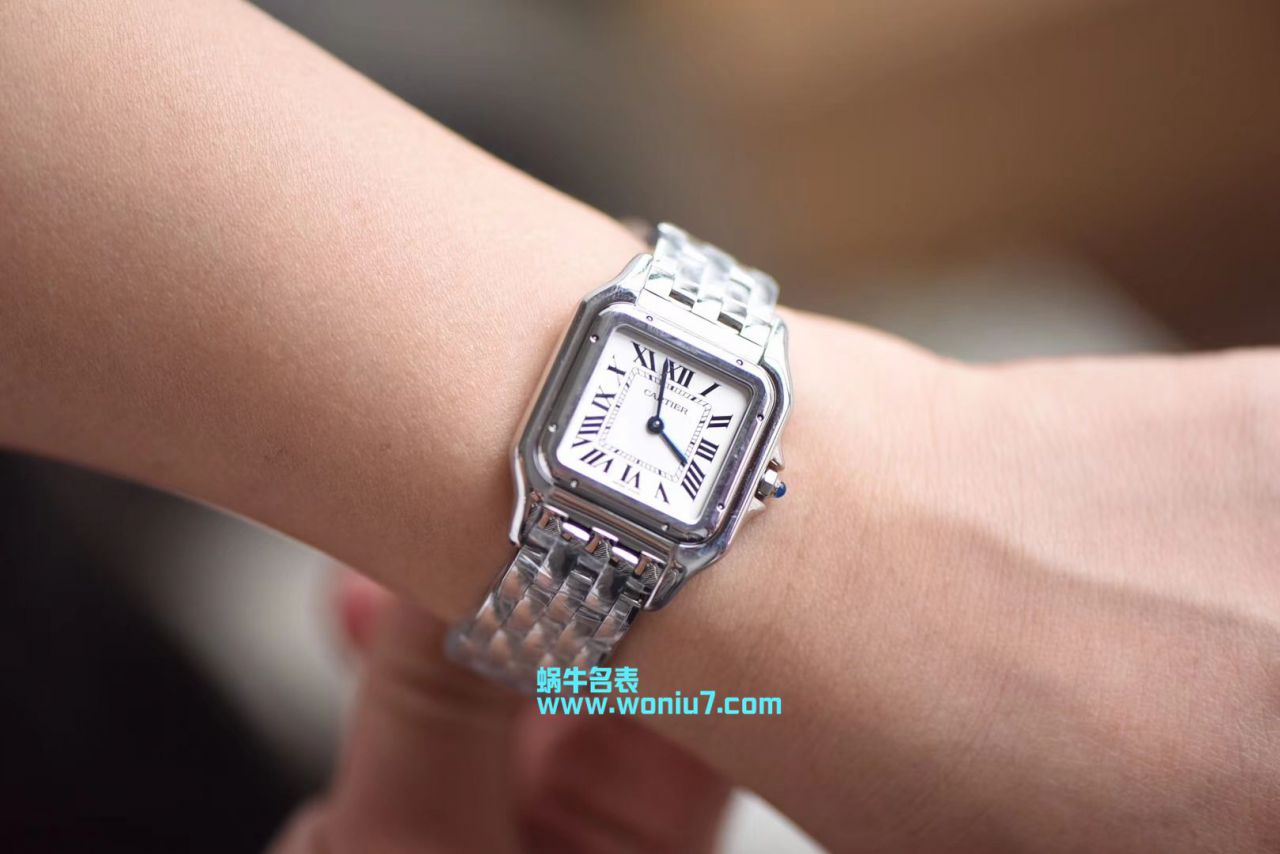 【8848F一比一超A高精仿手表】 Cartier  猎豹PANTHÈRE DE  Cartier 系列WSPN0007 wrist watch 女装 / K178