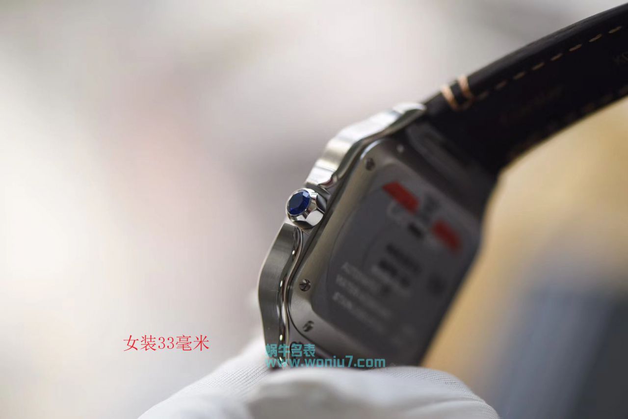 【V6 Factory 一比一超A top 高仿手表】 Cartier   Santos 系列WSSA0009男女情侣 wrist watch  / K165