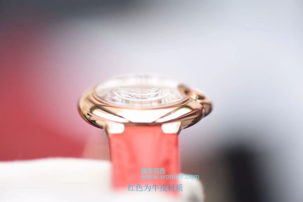 【HBBV6一比一超A高仿手表】 Cartier  蓝气球系列小号蓝气球28毫米石英W6900256女士 wrist watch 《配鳄鱼皮》 / K139