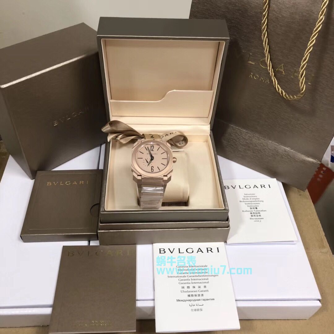 【台湾 Factory 一比一超A高仿手表】 BVLGARI OCTO系列102912 wrist watch  / BZ021