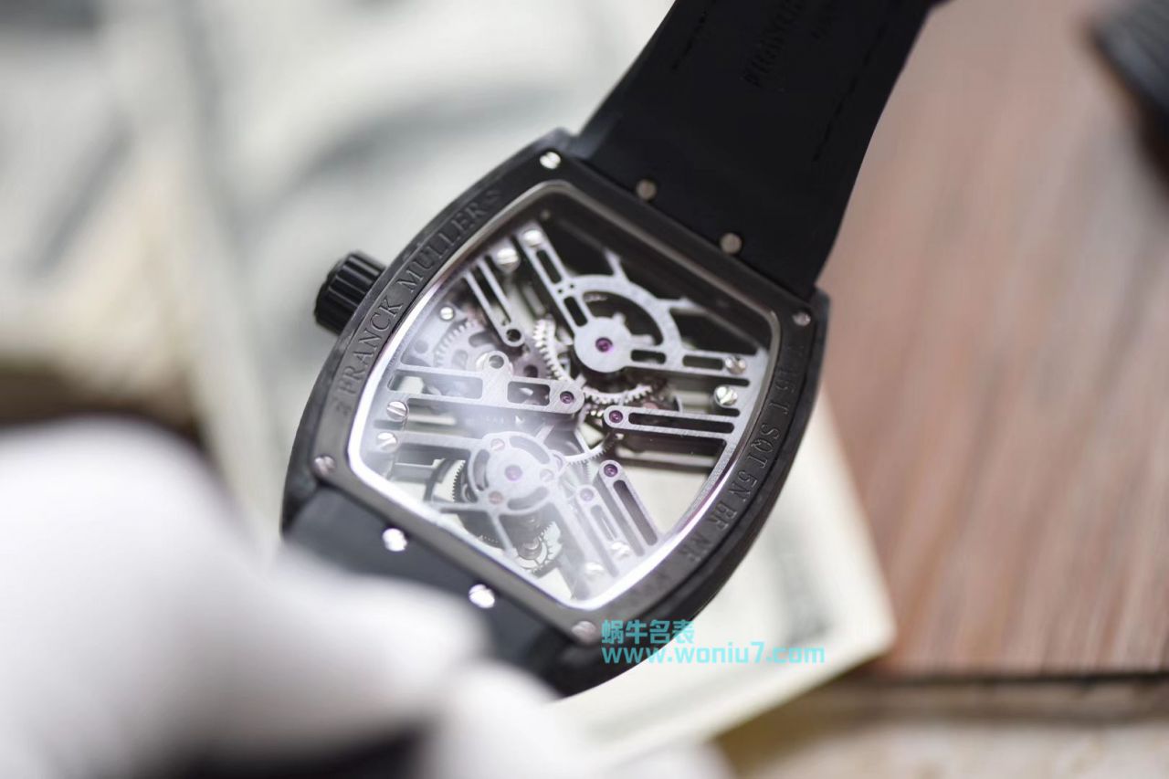 【JB一比一超A精高仿手表】Franck MullerNEW SARATOGE系列V 45 T SQT CARBONE Tourbillon  wrist watch  / FL030