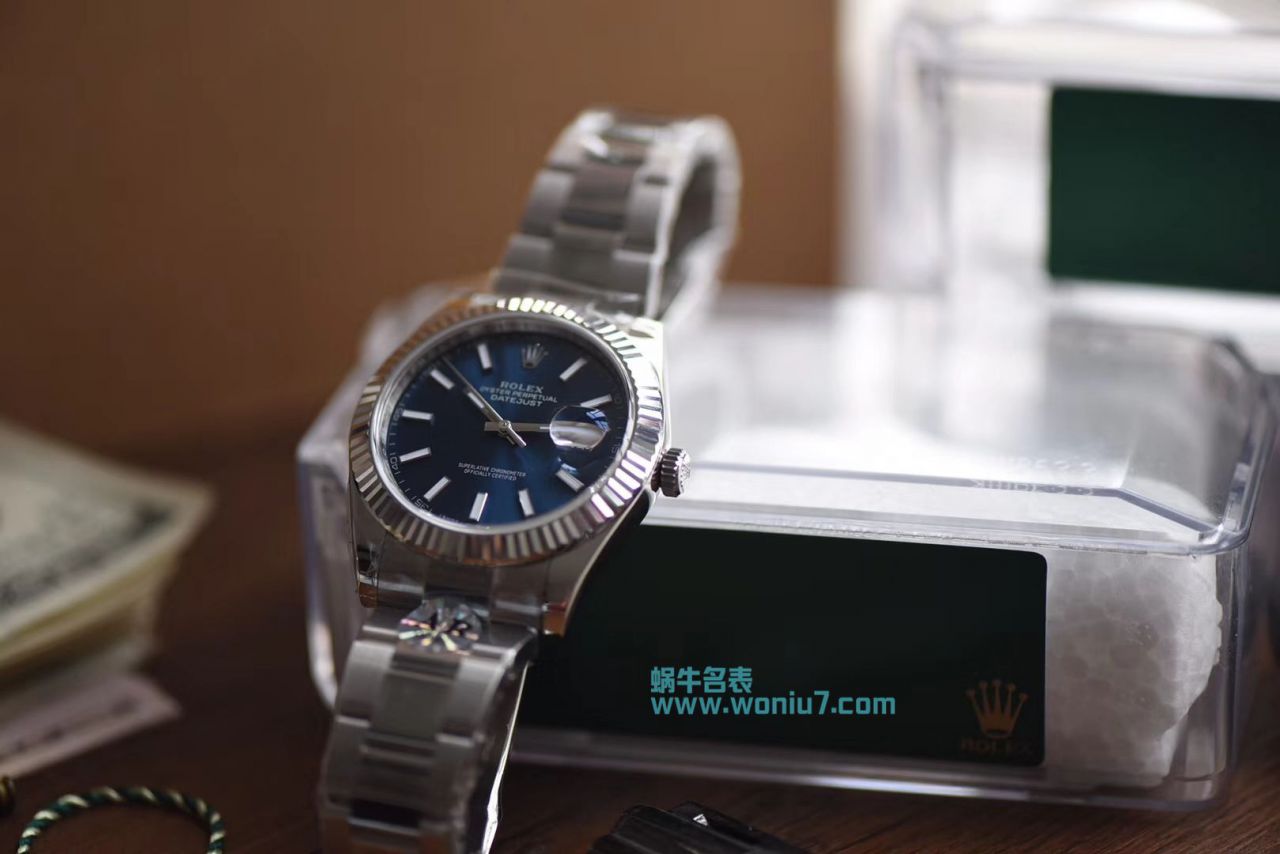 【AR一比一超A top 高仿】 Rolex   Datejust DATEJUST系列116334-72210蓝盘 wrist watch 904钢 / R252