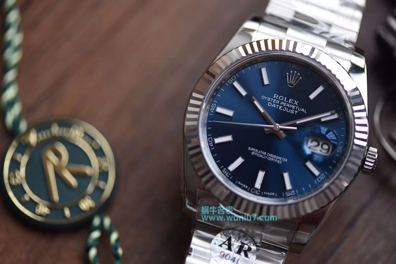 【AR一比一超A top 高仿】 Rolex   Datejust DATEJUST系列116334-72210蓝盘 wrist watch 904钢 / R252